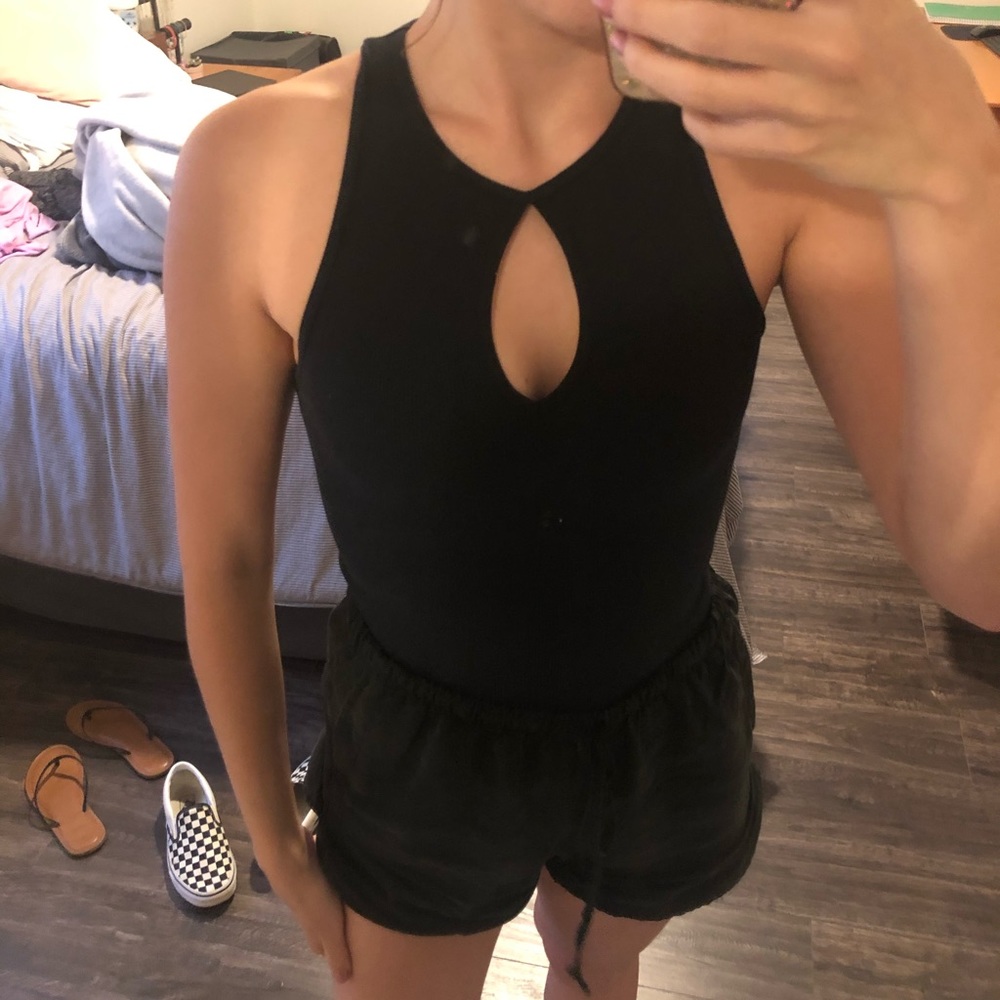 Abercrombie keyhole bodysuit